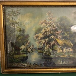 Vintage Landscape Print